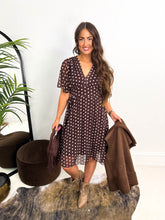 The Willow - Polka Dot V-Neck Dress